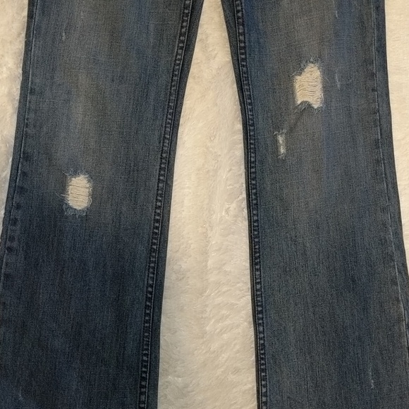 X2 Denim Laboratory size 4 W21 Flare Leg - Picture 3 of 8